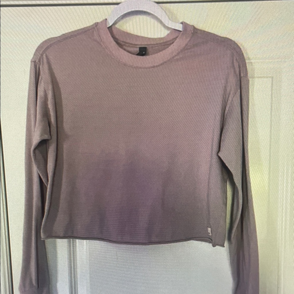Women's Mauve Long Sleeve Top